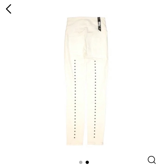 💕RARE FIND💝Bebe Corset Star Embroidered Jeans⭐️ - Picture 9 of 16